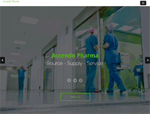 Tablet Screenshot of accendopharma.com